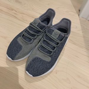 adidas grey suede sneakers